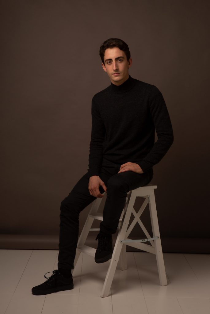 séance photo book photo comédien en studio